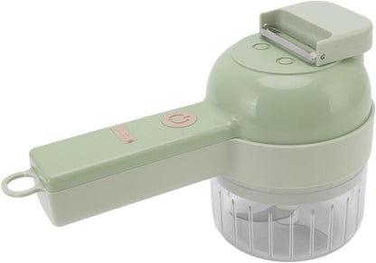 SnapChop Elektrischer 4-in-1 Gemüse- & Obstschneider – Schneiden